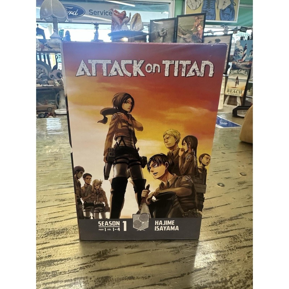 Attack On Titan Season 1 Part 1 Manga Box Set by Hajime Isayama PAPERBACK